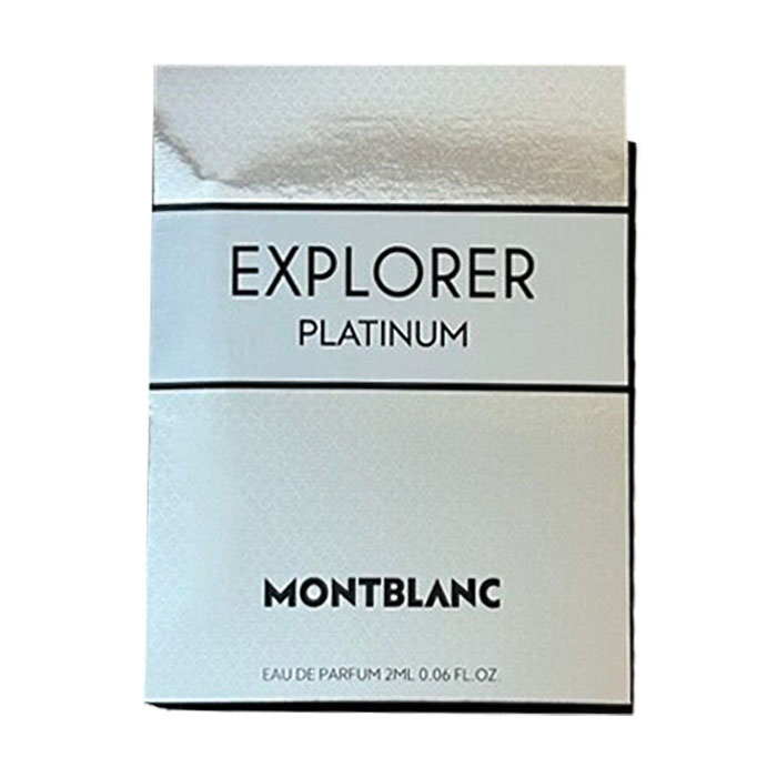 Montblanc Explorer Platinum Парфумована вода чоловіча, 2 мл (пробник)
